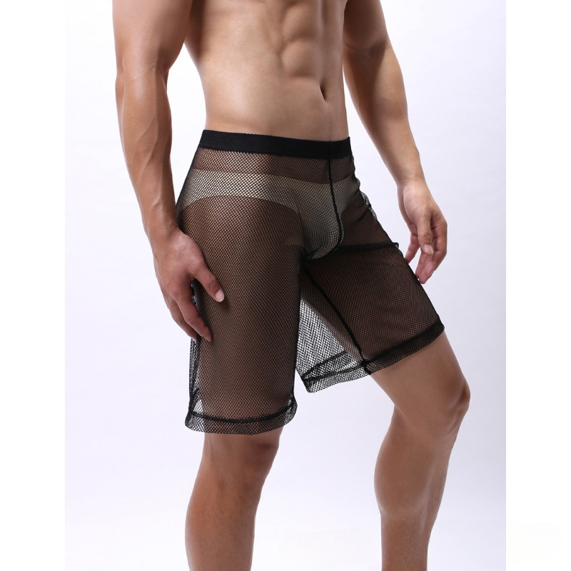 Pouch Boxer Pouch - Low Rise Mesh Erotic Underwear for