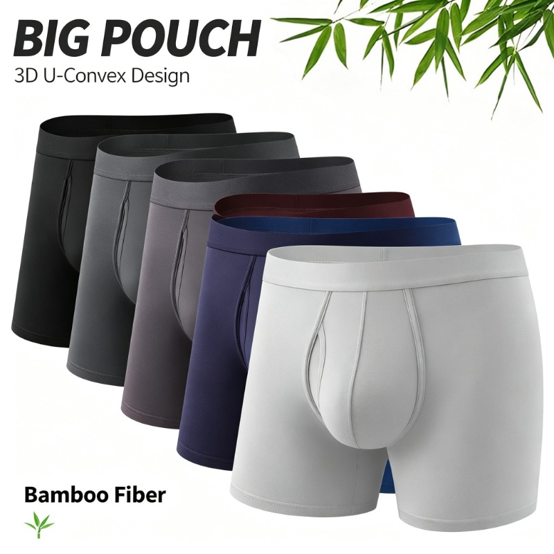 Big Pouch Men Bamboo Fiber Box - Bamboo Fiber Trunk recension och pris