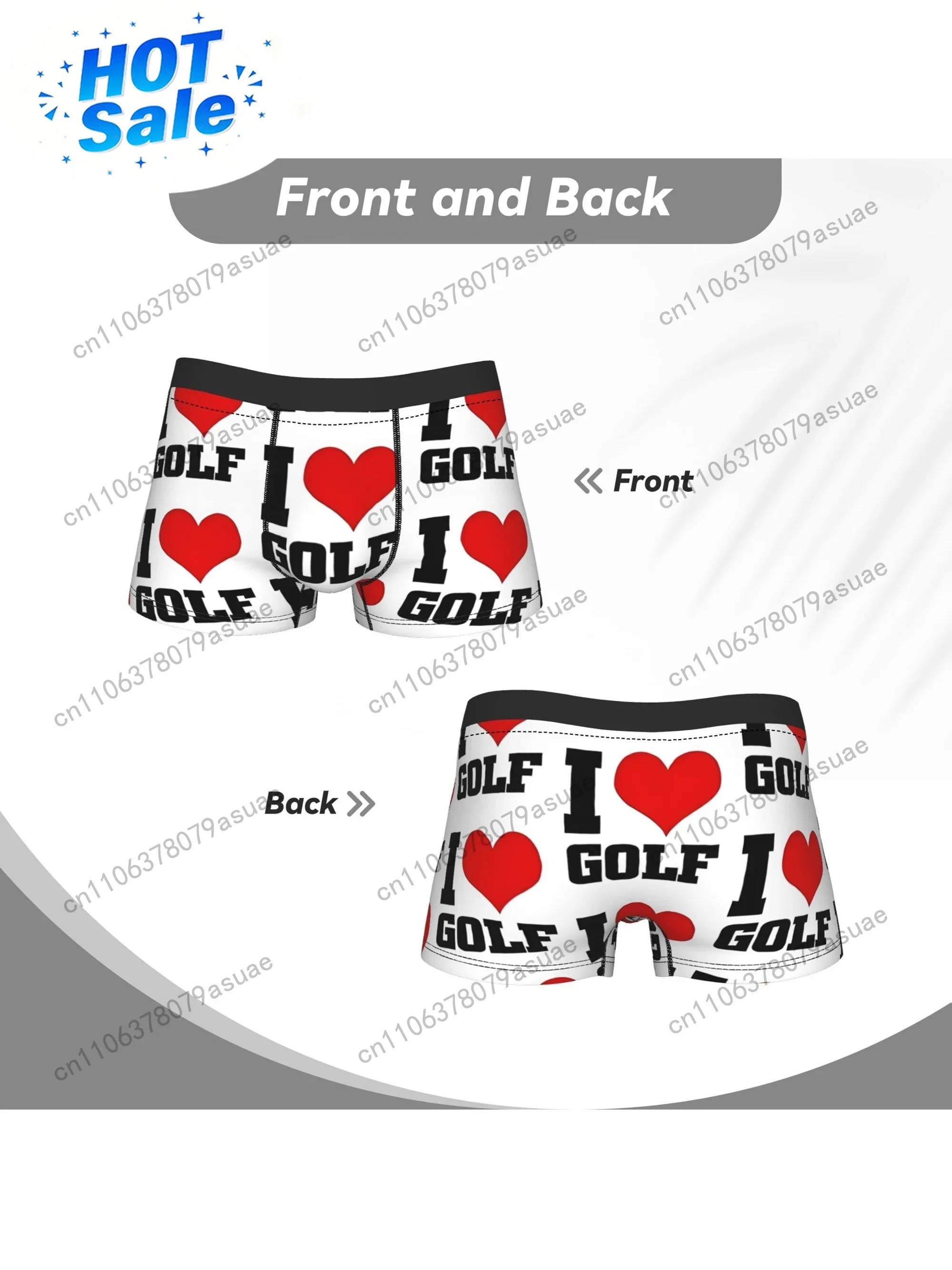 1pc Men'S Golf Underwear - Bre - Quick Dry Underwear recension och pris